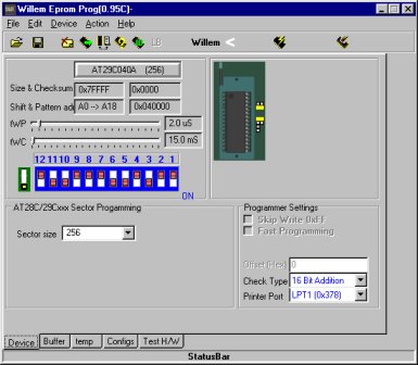 pcb50e willem eprom programmer software download